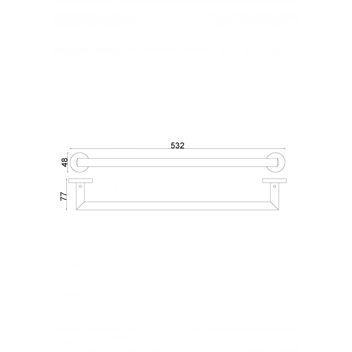 FL10-057 POİGNÉE DE BAİGNOİRE 50CM