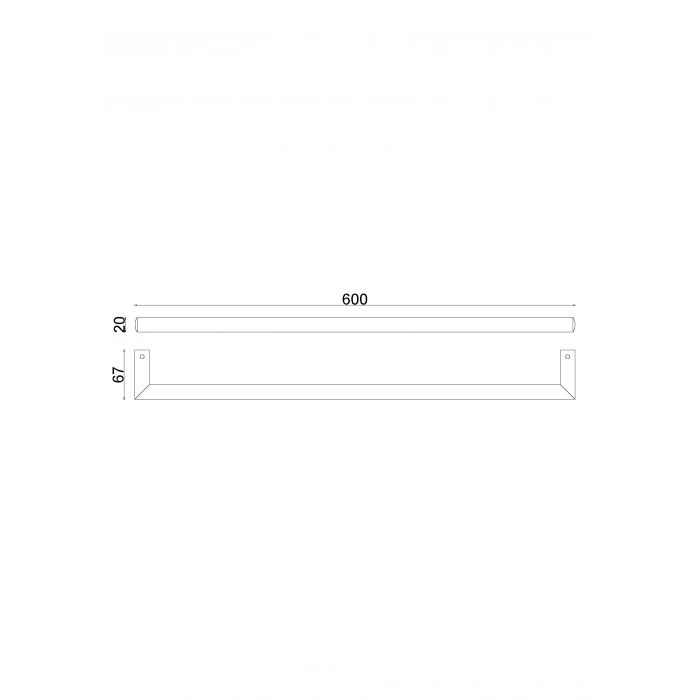 FL10-063 POİGNÉE DE BAİGNOİRE SANS BADGE 60CM