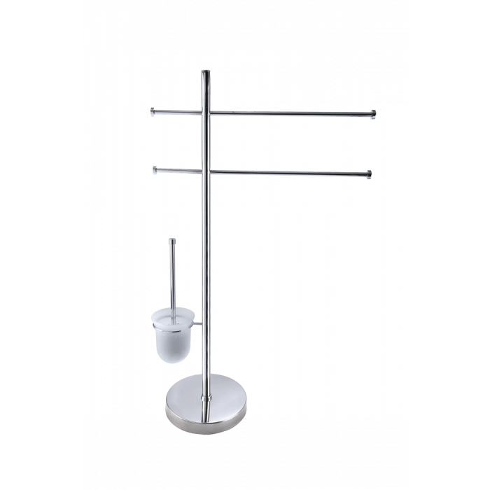 FL10-066 PORTE-SERVİETTES SUR PİED SİÈGE DE TOİLETTE PORTE-BROSSE