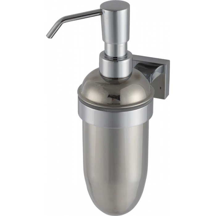 KE10-018 - DISTRIBUTEUR DE SAVON LIQUIDE À MONTAGE MÉTALLIQUE