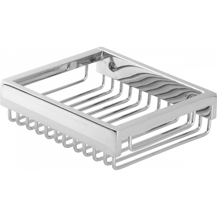 KU10-032 - LAMA SERİSİ SABUNLUK KROM 10X12