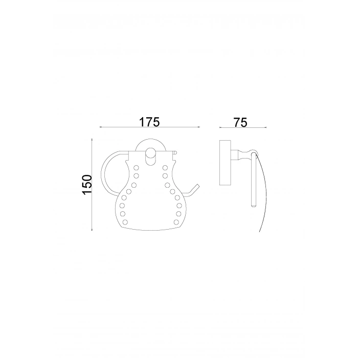 L10-007 Delikli Kapaklı Kagıtlık