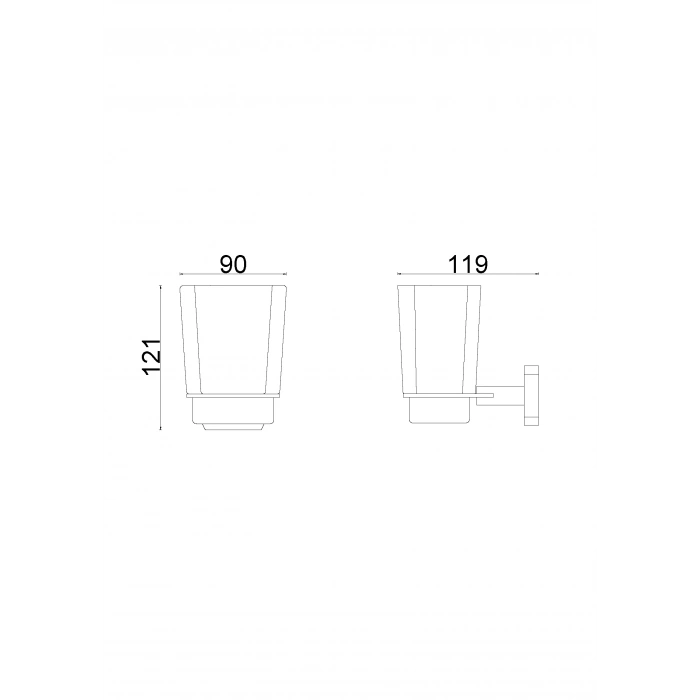 MLN10-004 PORTE-BROSSE À DENTS