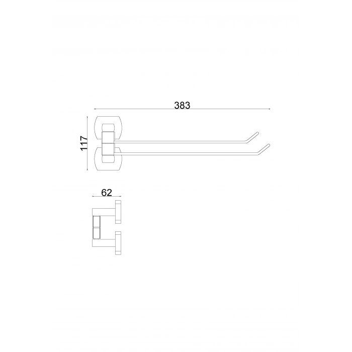 MLN10-017 2’li Döner Havluluk
