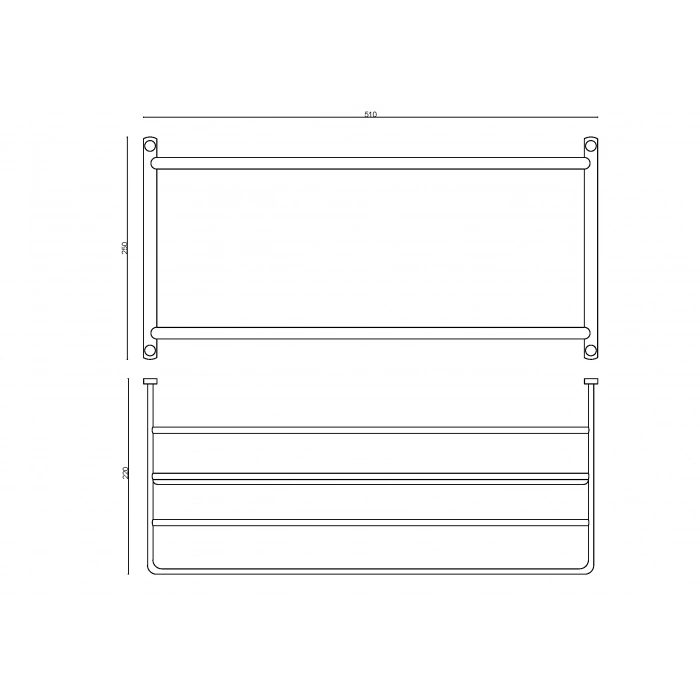 MS10-015 - HAVLULUK 50 CM KROM
