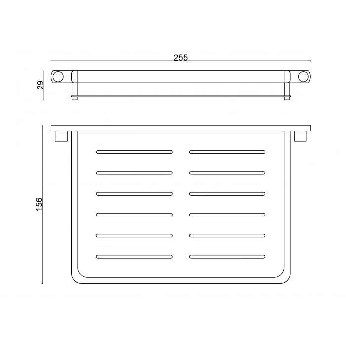 MS10-023 - SAC ŞAMPUANLIK KROM 15X22