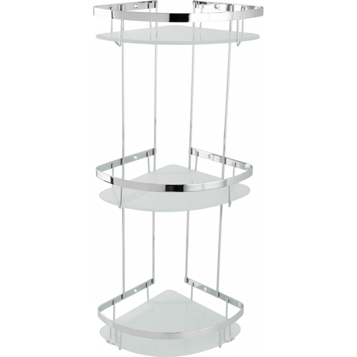 P10-015 Zerrin Üçlü Süngerlik Camlı 304 Paslanmaz