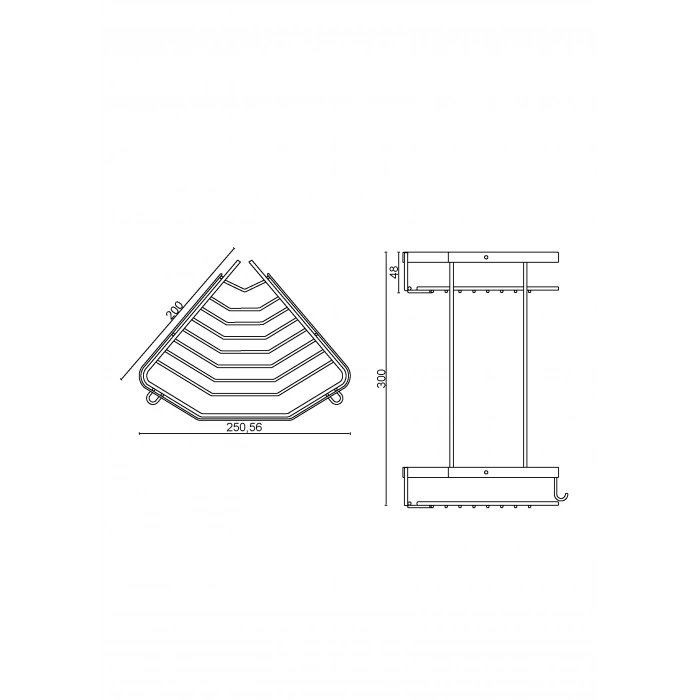 P10-020 Erpa İkili Süngerlik 304 Paslanmaz