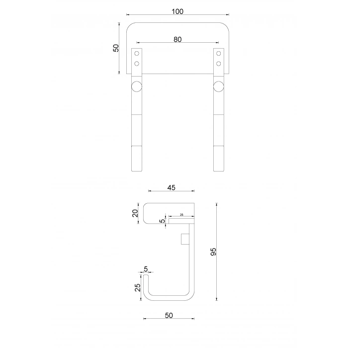 SL10-001 CİNTRE 2 PİÈCES EN CYPRÈS