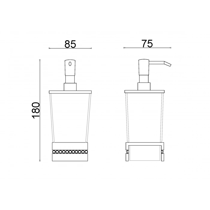 SW10-022 Swwor Set Üstü Sıvı Sabunluk