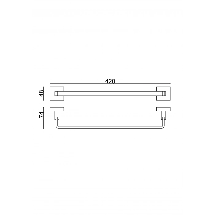 TMY10-029 PORTE-SERVİETTES 40 CM