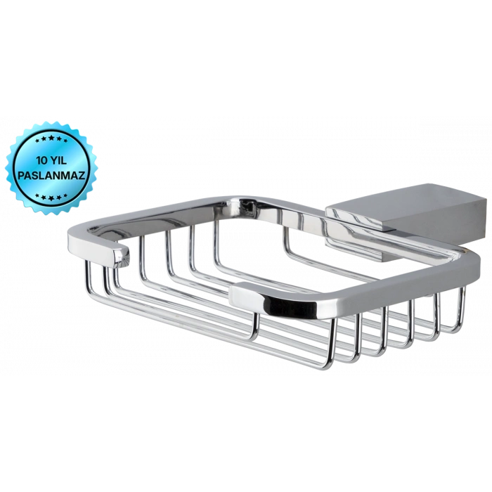 TS10-016 - DISTRIBUTEUR DE SAVON EN FIL MÉTALLIQUE ASSEMBLÉ CHROME