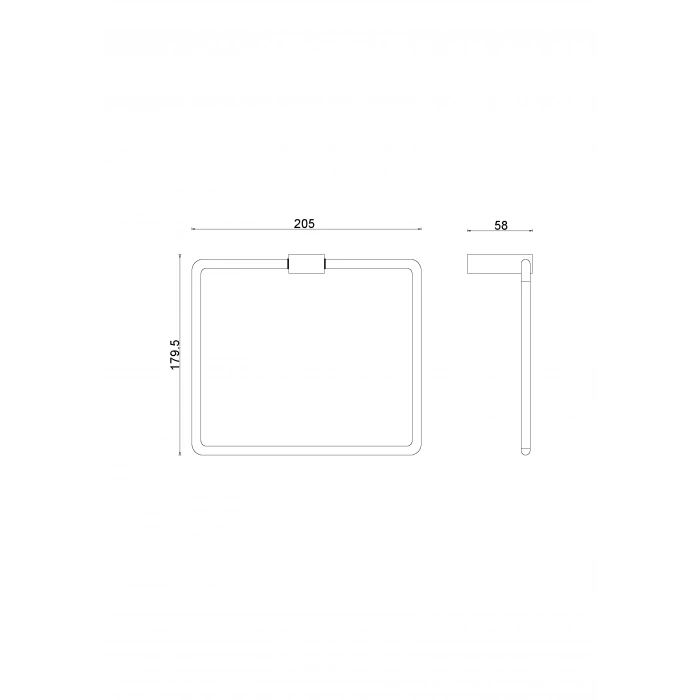 TS10-053 Titanik Kare Havluluk