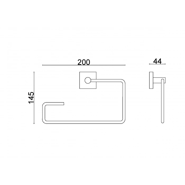 VZ10-008 - YUVARLAK HAVLULUK AÇIK KROM
