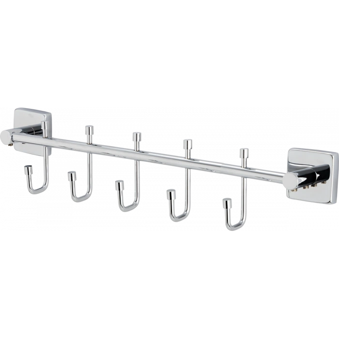 VZ10-011 - PAQUET DE 5 CINTRES CHROME