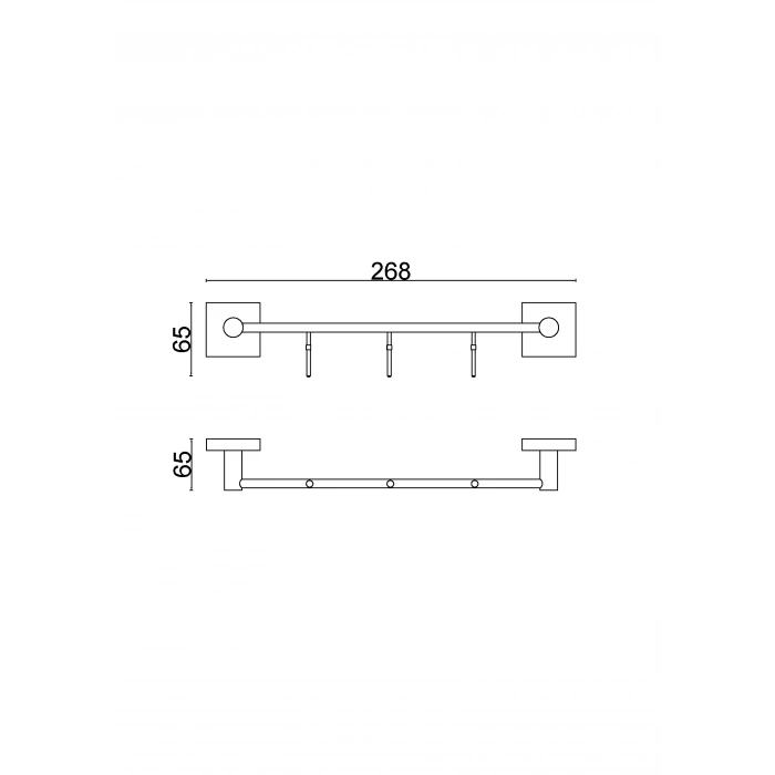 VZ10-030 Vizyon Üçlü Askılık