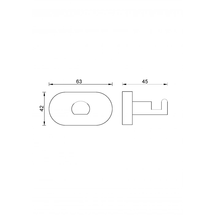 ZR10-027 Zirve Tekli Askılık
