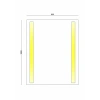 20-266 - MIROIR LED RECTANGULAIRE 80X100 CM