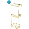 25-023 - TACİ ÜÇLÜ KARE ŞAMPUANLIK 22*15 CM