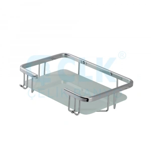 25-135 - COURONNE SIMPLE VITRAGE CARRÉ PORTE-ÉPONGE 22*15