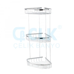 25-164 - ZERRIN TRIPLE OVALE PORTE-ÉPONGE 18 * 18CM SPÉCIAL LAMA