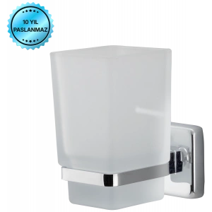 KU10-004 - DİŞ FIRÇALIK KROM