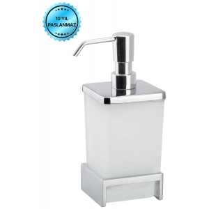 KU10-028 - DISTRIBUTEUR DE SAVON LIQUIDE CHROME