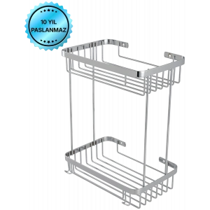 P10-029 Taci İkili Süngerlik 304 Paslanmaz