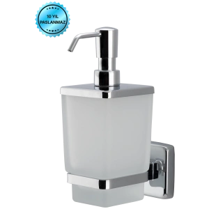 KU10-017 - DISTRIBUTEUR DE SAVON LIQUIDE ASSEMBLÉ CHROME