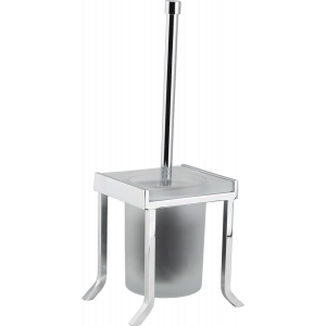 KU10-031 - SET ÜSTÜ KLOZET FIRÇASI KROM