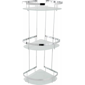 P10-015 Zerrin Üçlü Süngerlik Camlı 304 Paslanmaz