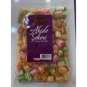 Akide Şekeri Meyveli 500gr