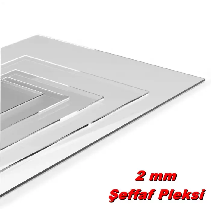 2mm Şeffaf Pleksi Levha (Akrilik)
