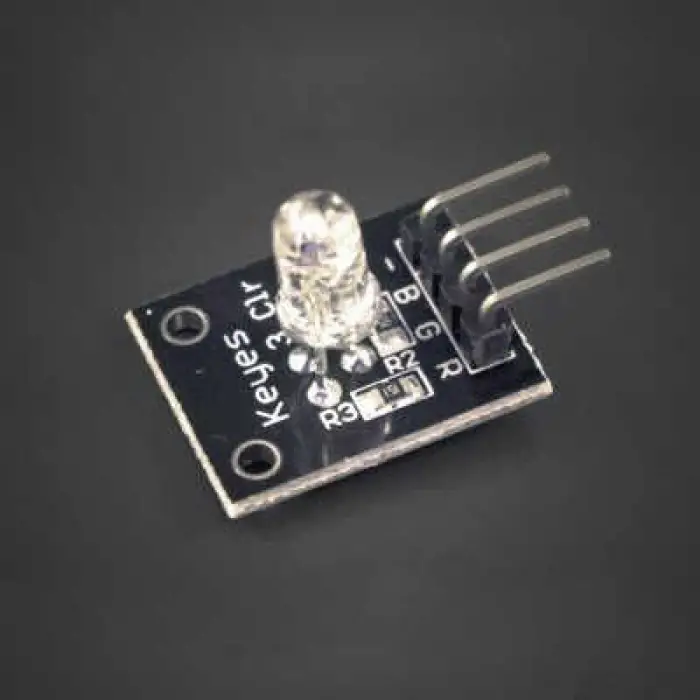 3 Renkli RGB Led Modülü - 5 mm Full Color LED Modülü