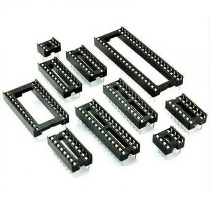 6 Pin Entegre Soketi - DIP-6 Standart Tip - Hassas Montaj ve Koruma Bileşeni