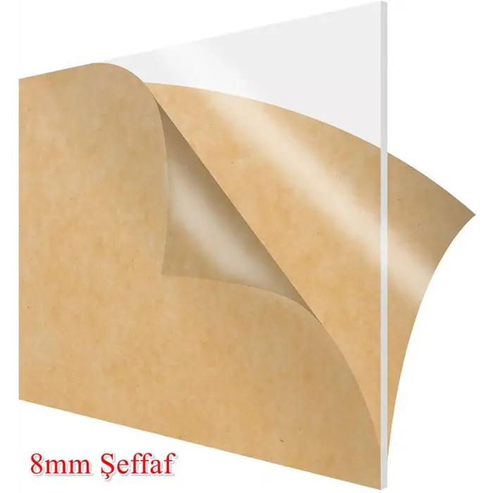 8mm Şeffaf Pleksi Levha (Akrilik)