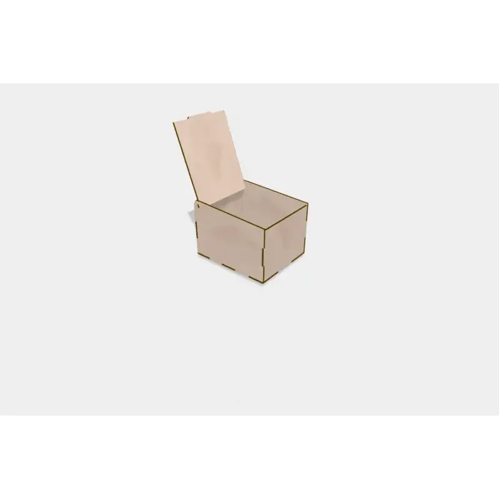 Açılır Kapaklı Ahşap MDF Organizer Kutu (Ölçü Seçilebilir) Saklama ve Dekoratif Kutu