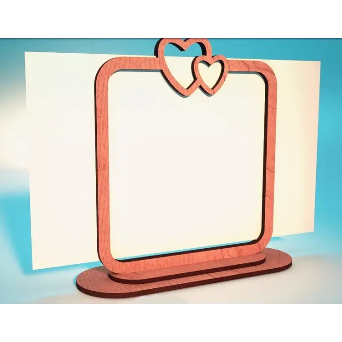 Ahşap Fotoğraf Çerçevesi Model 7