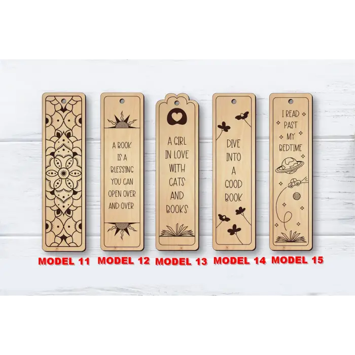 Ahşap Kitap Ayracı
