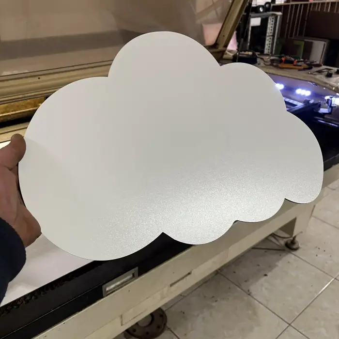 Ahşap Mdf Bulut 30x40