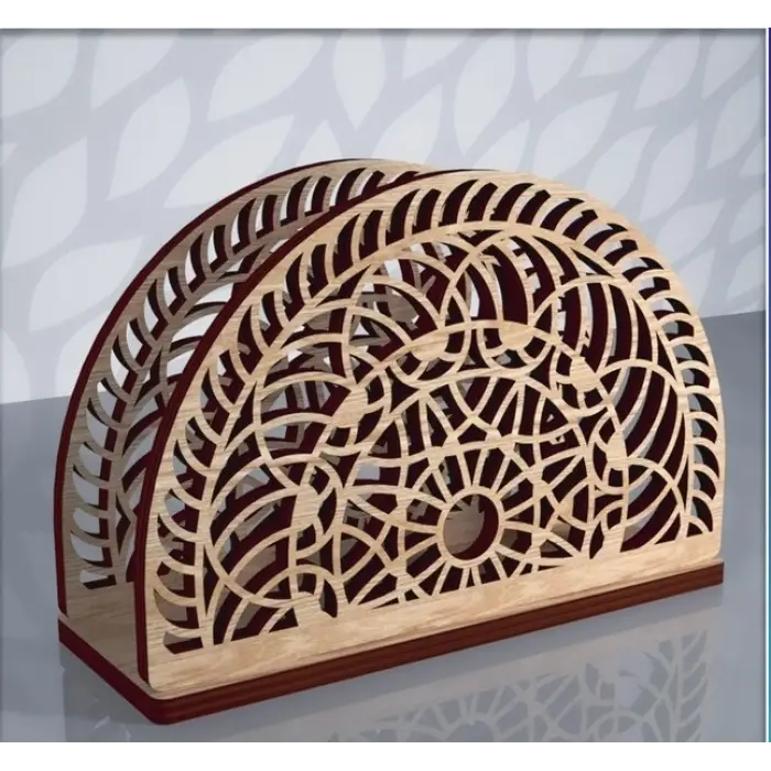 Ahşap Peçetelik Model 1