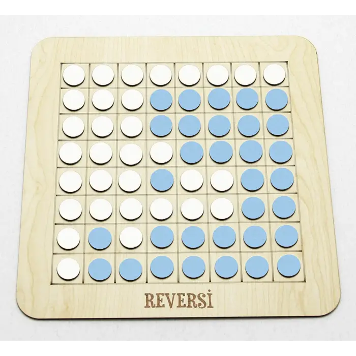 Ahşap Reversi Akıl, Zeka Ve Strateji Oyunu