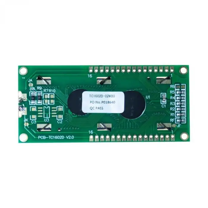 Arduino 16x2 Karakter LCD Ekran - Mavi Üzerine Beyaz Yazı - 1602 LCD Modülü