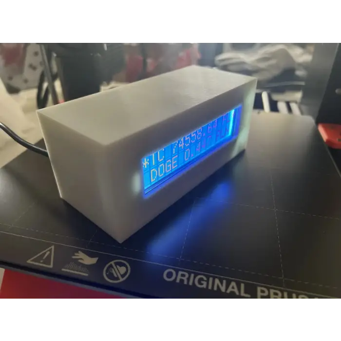 Arduino 16x2 LCD Montaj Kutusu (Plastik Muhafaza – 60x60x140mm)