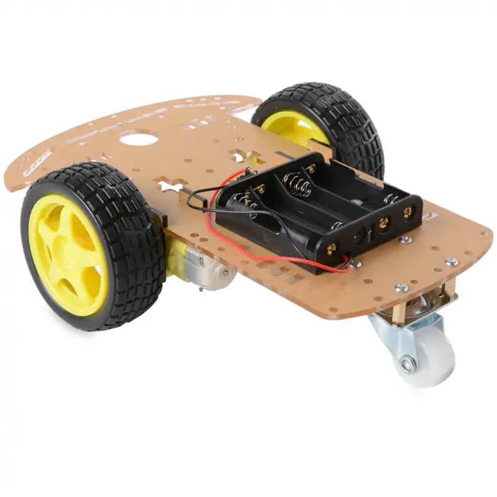 Arduino 2WD Çok Amaçlı Robot Araba Kiti - Redüktörlü Motor ve Şase Seti
