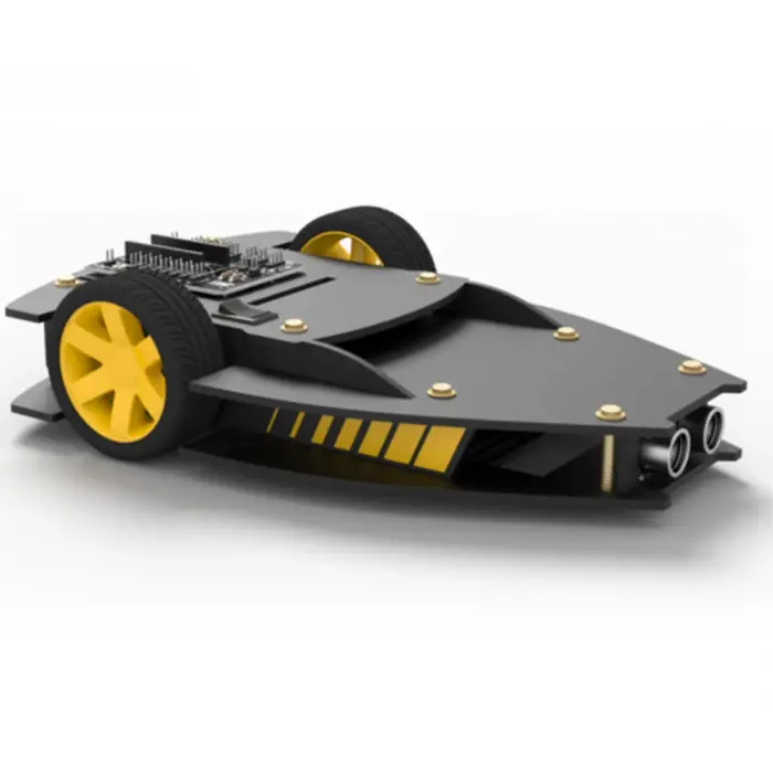 Arduino 2WD Slim Speed Full Robotik Geliştirme Seti - MX1508 Sürücü ve Sensör Destekli