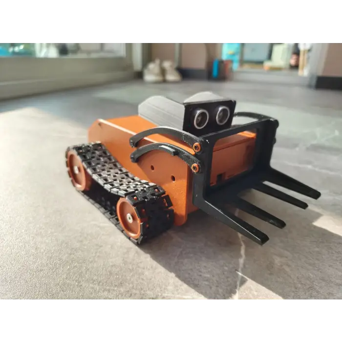 Arduino Builder Pist Robotu 3D Baskı Gövde Seti - Vida Seti Dahil
