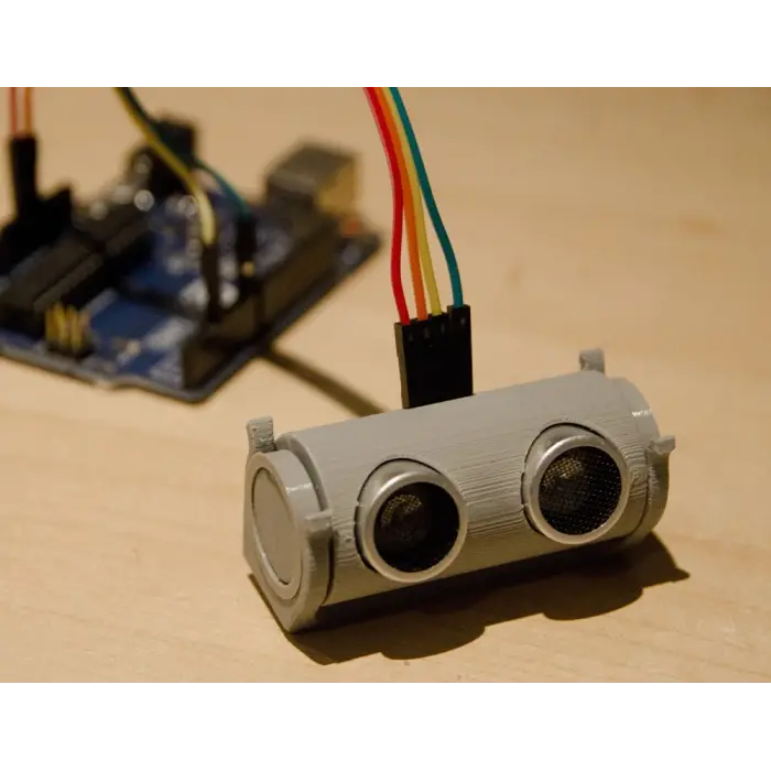 Arduino HC-SR04 Ultrasonik Mesafe Sensörü Montaj Aparatı (Sabitleme Braketi)