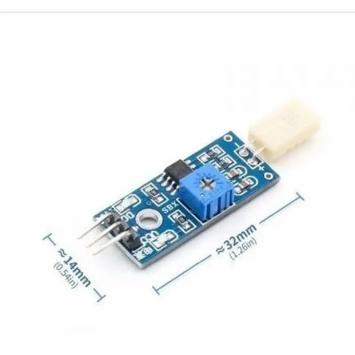 Arduino HR202 Nem Sensörü Modülü - Hassas Kapasitif Hava Nem Ölçüm Kartı