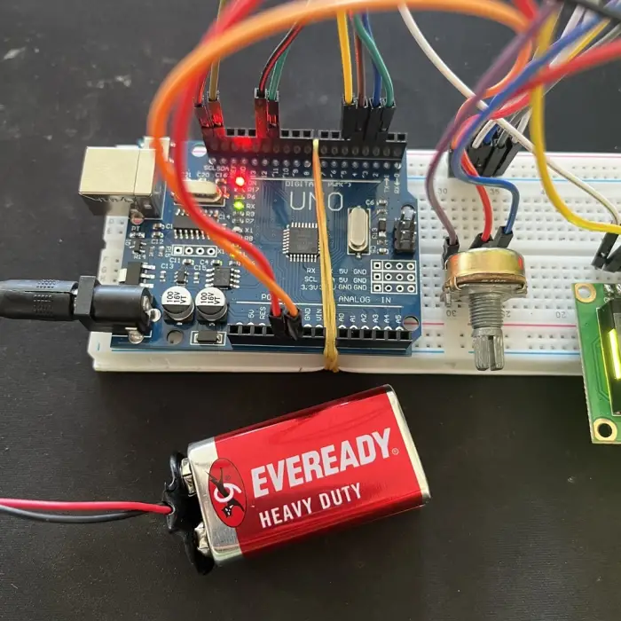 Arduino LCD Ekranlı Akıllı Adım Sayar (Pedometer) Proje Seti